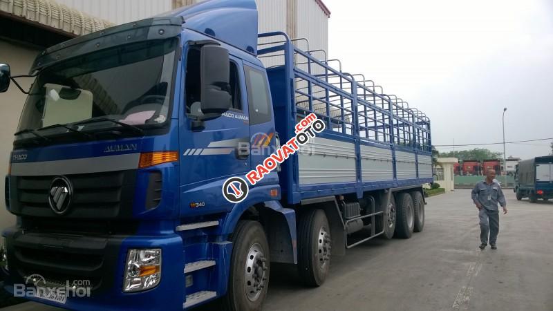 Bán xe Thaco Ollin 8 tấn đời 2015, màu xanh, giá 350 triệu-4