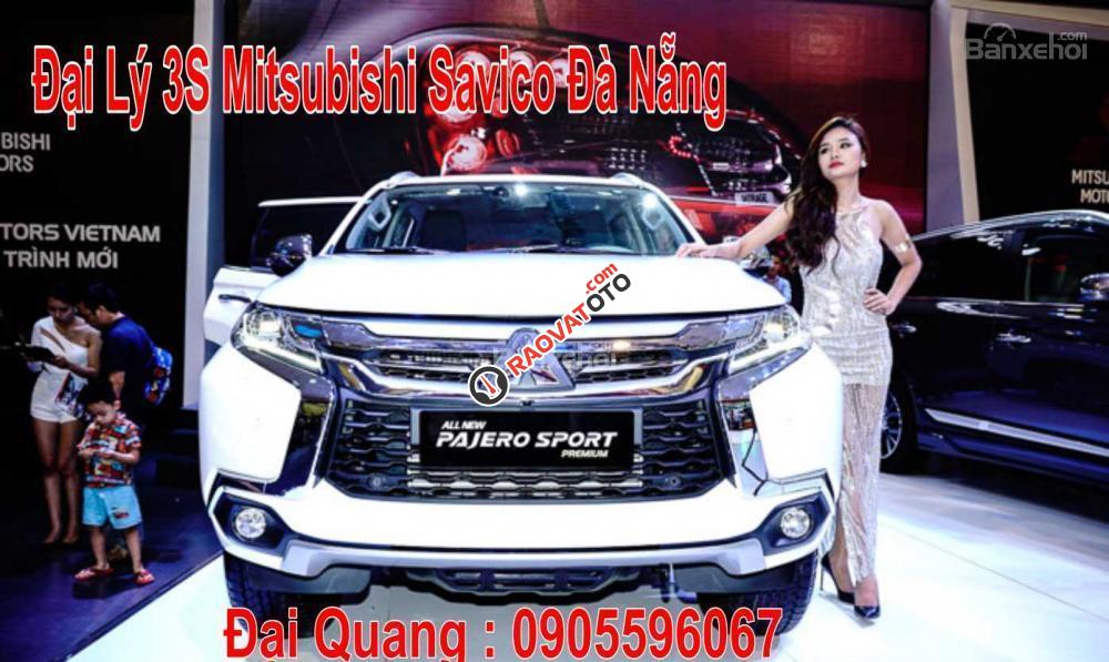 Bán ô tô Mitsubishi Pajero Sport 2017, màu trắng, nhập khẩu nguyên chiếc, Lh Quang 0905596067, giá tốt tại Huế-5