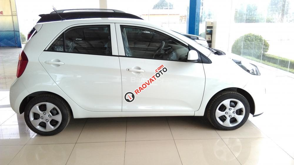 Bán xe Kia Morning EXMT đời 2018, màu trắng, 299tr-1