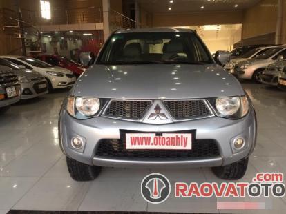 Bán xe Mitsubishi Triton đời 2009, màu bạc, số sàn-0