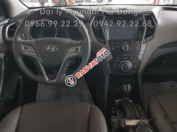 Bán ô tô Hyundai Santa Fe đời 2017, màu đen, nhập khẩu nguyên chiếc-19