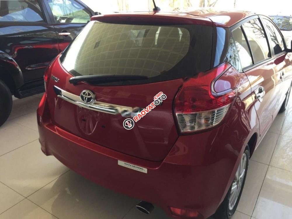 Bán Toyota Yaris 1.3G 2014, màu đỏ, nhập khẩu số tự động-3