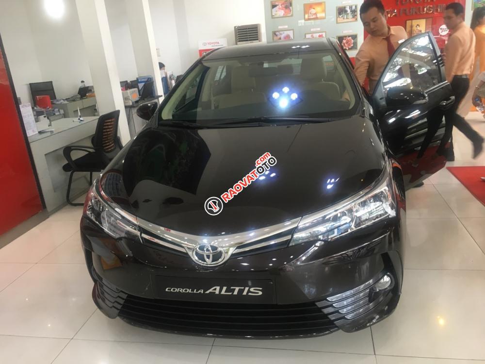 Bán Toyota Corolla Altis E CVT , màu đen-0