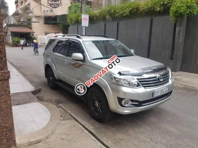 Bán Toyota Fortuner sản xuất 2015, màu bạc  -2