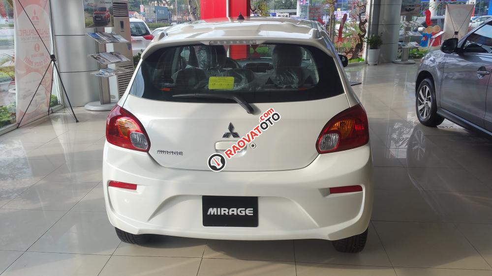 [Mitsubishi Quảng Ninh] Bán Mitsubishi Mirage CVT 2017, màu trắng, xe nhập giá chỉ 475 triệu-2