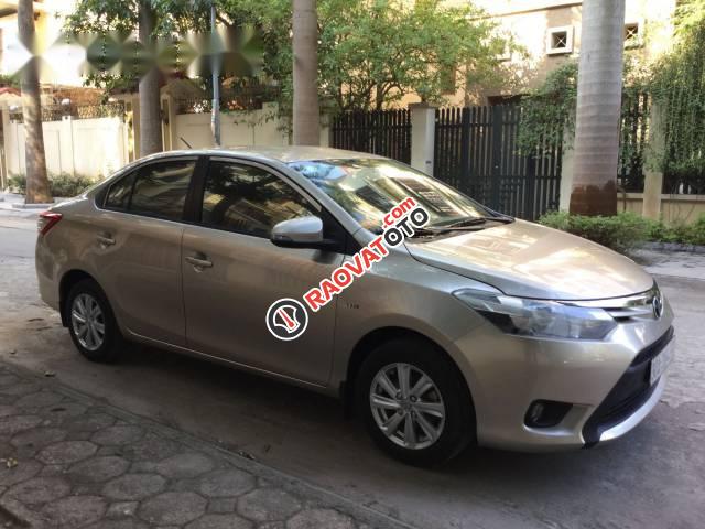 Chính chủ bán xe Toyota Vios đời 2014, màu vàng-5