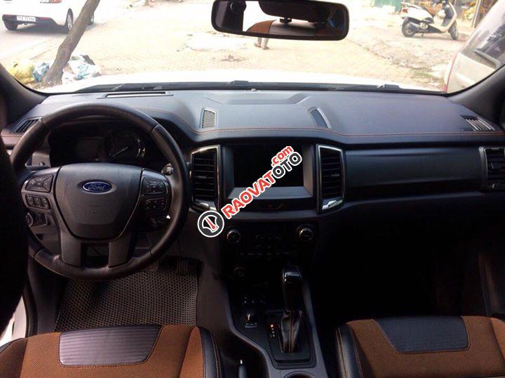 Bán Ford Ranger 3.2 Wildtrak đời 2015, màu trắng-2