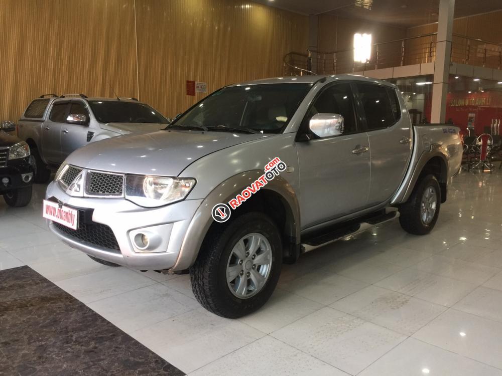 Bán Mitsubishi Triton 2.5MT đời 2007, màu bạc, nhập khẩu nguyên chiếc, giá 325tr-8