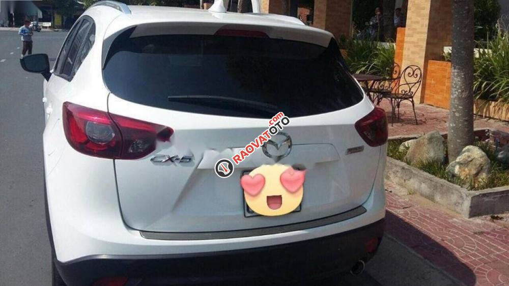 Cần bán lại xe Mazda CX 5 2.0 AT đời 2016, màu trắng như mới-4