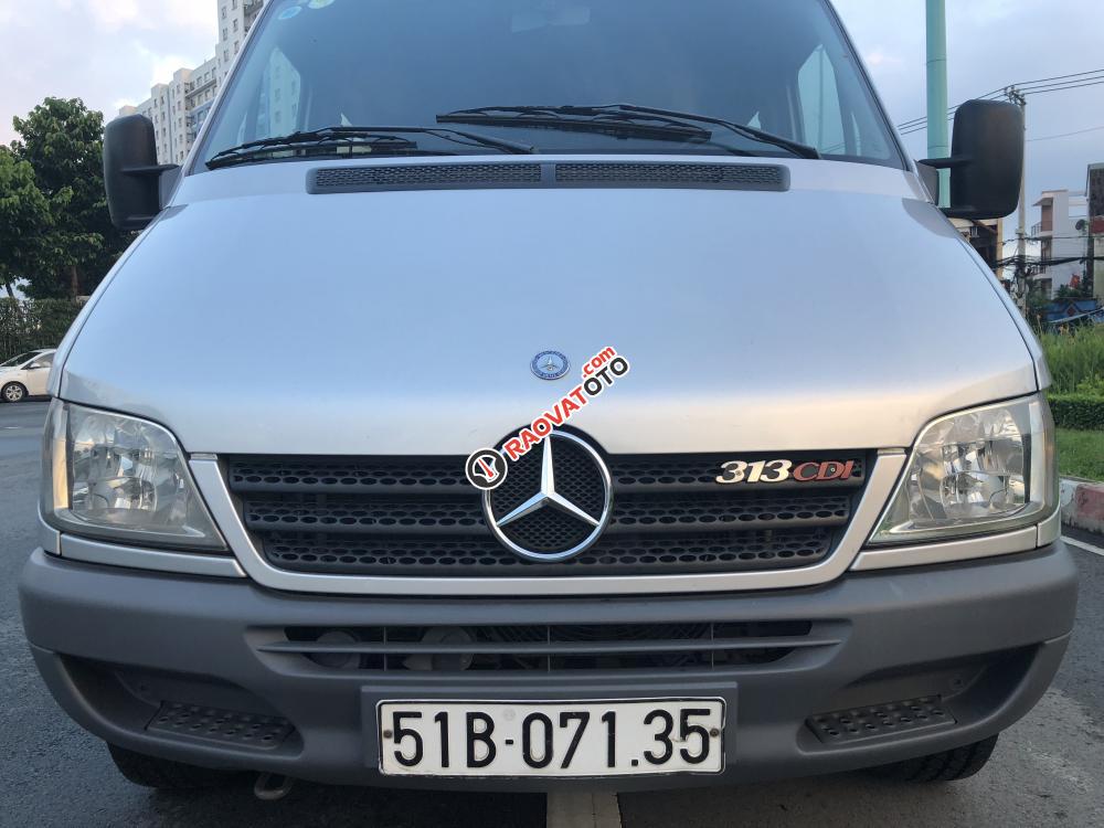 Bán Mercedes Sprinter 313 sản xuất 2012, màu bạc-3