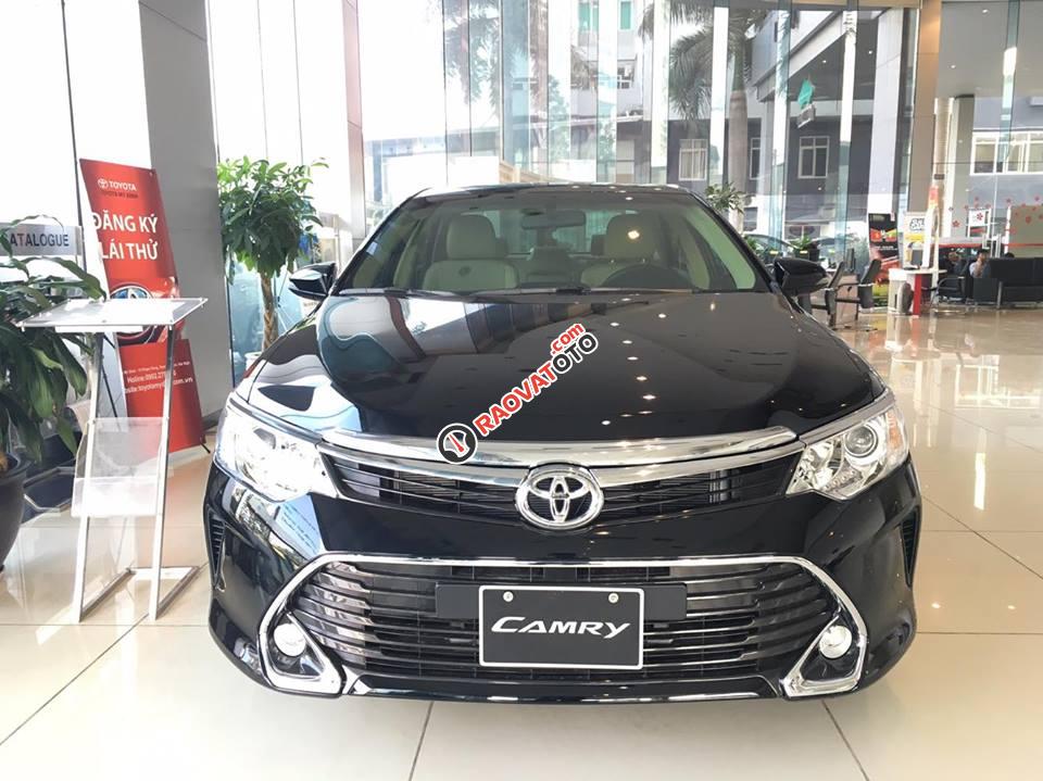 Bán Toyota Camry 2.0E đời 2018, Khuyến mãi trực tiếp tiền mặt hoặc gói phụ kiện bảo hiểm, tra góp 80%-0