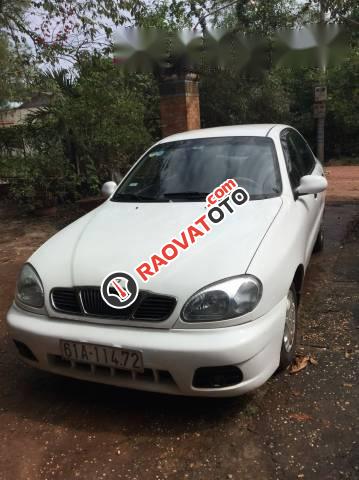 Bán xe Daewoo Lanos đời 2003, màu trắng -1