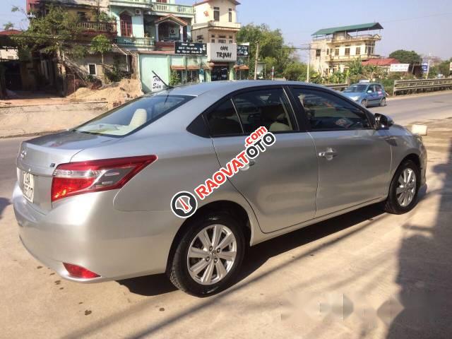 Bán Toyota Vios đời 2016, màu bạc -0