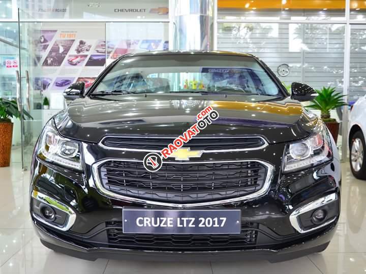 Cần bán Chevrolet Cruze LTZ 1.8L sản xuất 2017, màu đen - Liên hệ: 0944.480.460 để được nhận khuyến mãi mới nhất-1