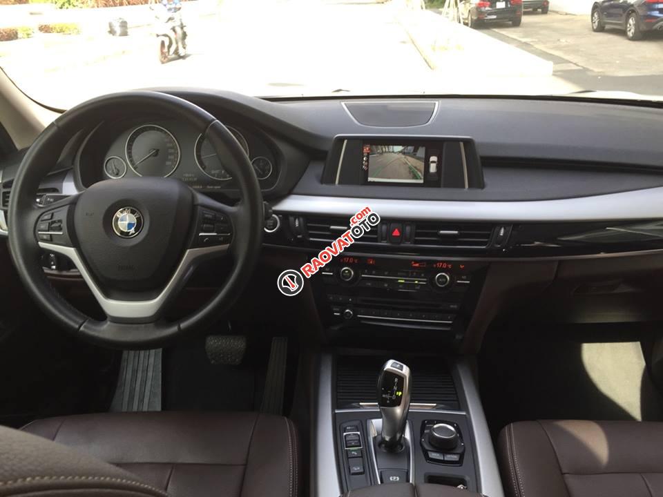 Bán BMW X5 xDrive35i năm 2016, màu trắng, nội thất nâu Mocha-8