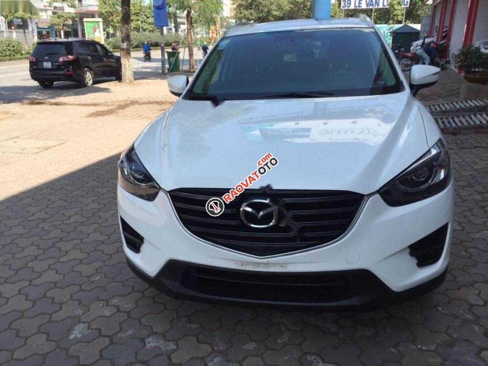 Cần bán xe Mazda CX 5 2.5 AT 2016, màu trắng, 900tr-0