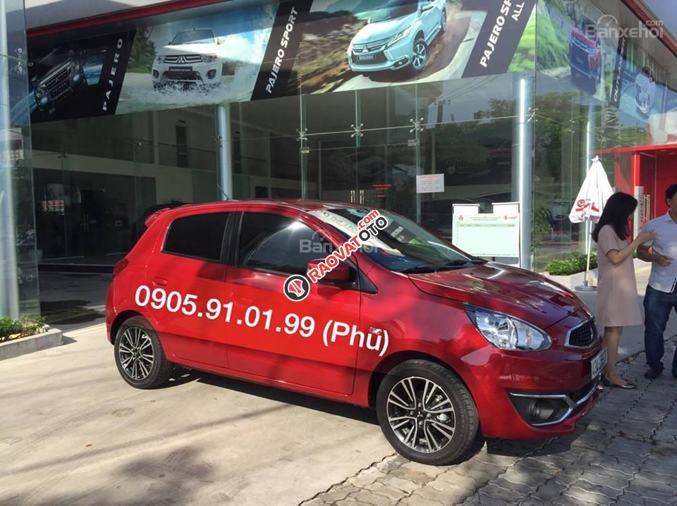 "Giá sốc" Bán Mitsubishi Mirage chỉ với 345 triệu, nhập Thái, 5L/100km, cho vay 80%, hotline: 0905.91.01.99 (Phú)-0