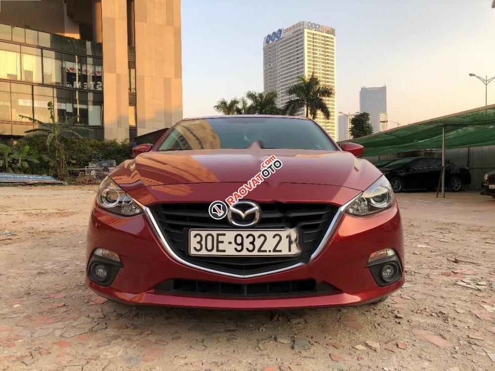 Bán Mazda 3 1.5L năm 2017, màu đỏ, giá tốt-0