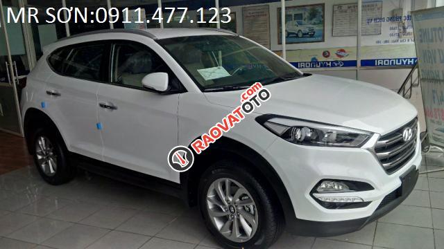 Bán xe Hyundai Tucson mới đời 2018, màu trắng, góp 90%xe, giá sốc, liên hệ: 0911.377.773 gặp Ngọc Sơn-2