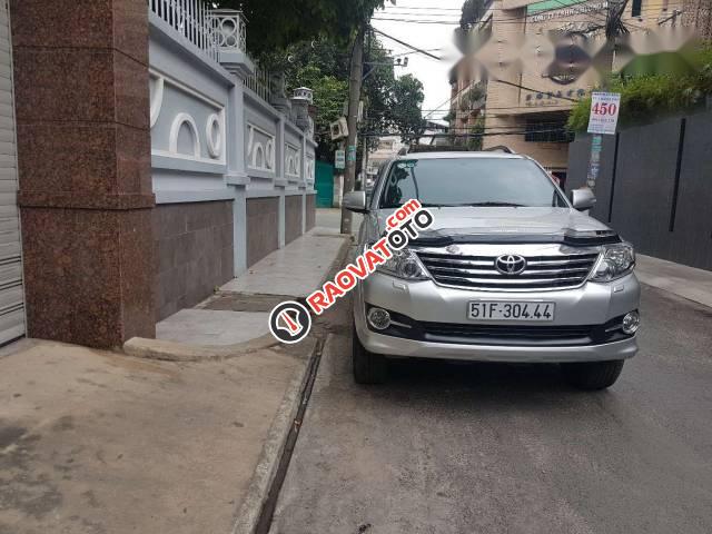 Bán Toyota Fortuner sản xuất 2015, màu bạc  -3