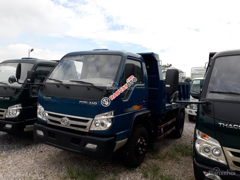 Bán xe Ben 5 tấn Thaco Trường Hải mới nâng tải 2017, xe ben 5 tấn Cửu Long, xe ben 5 tấn Hoa Mai-1