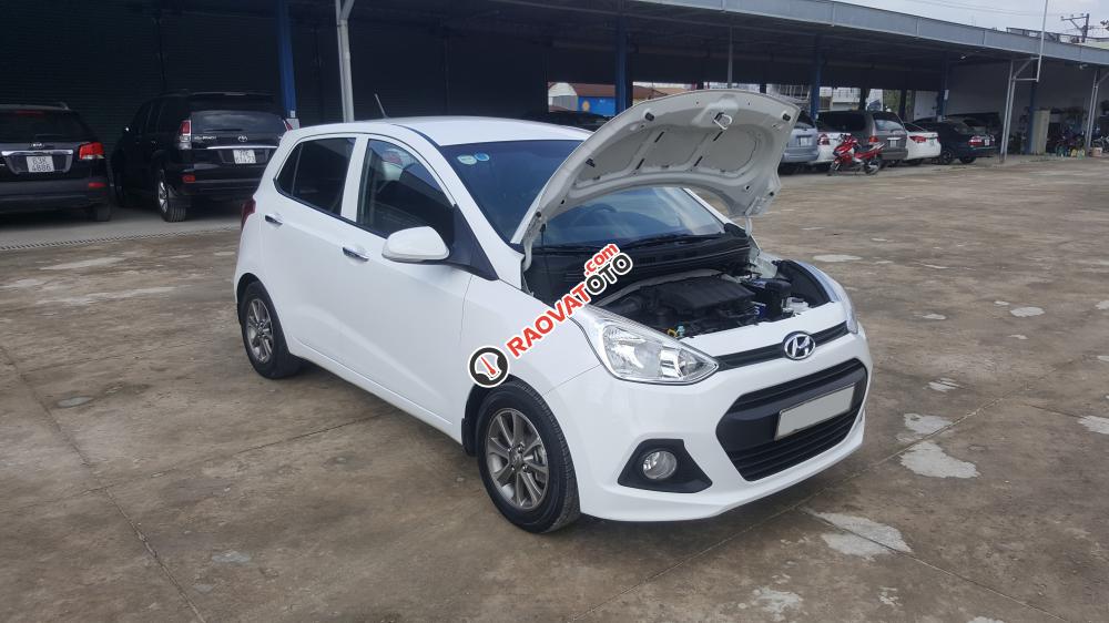 Bán Hyundai Grand i10 1.0MT sản xuất 2014, màu trắng, xe nhập Ấn Độ-4