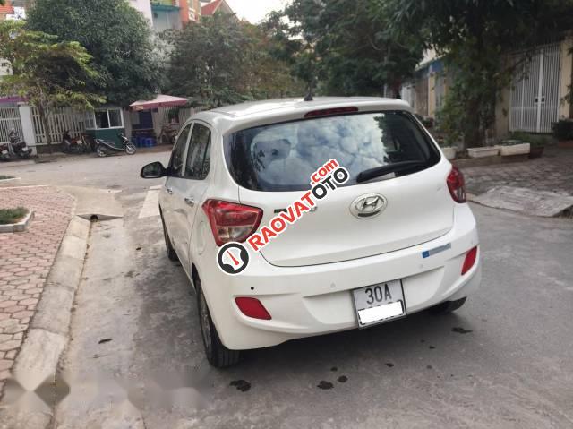 Bán xe Hyundai Grand i10 1.0 MT đời 2015, màu trắng-4