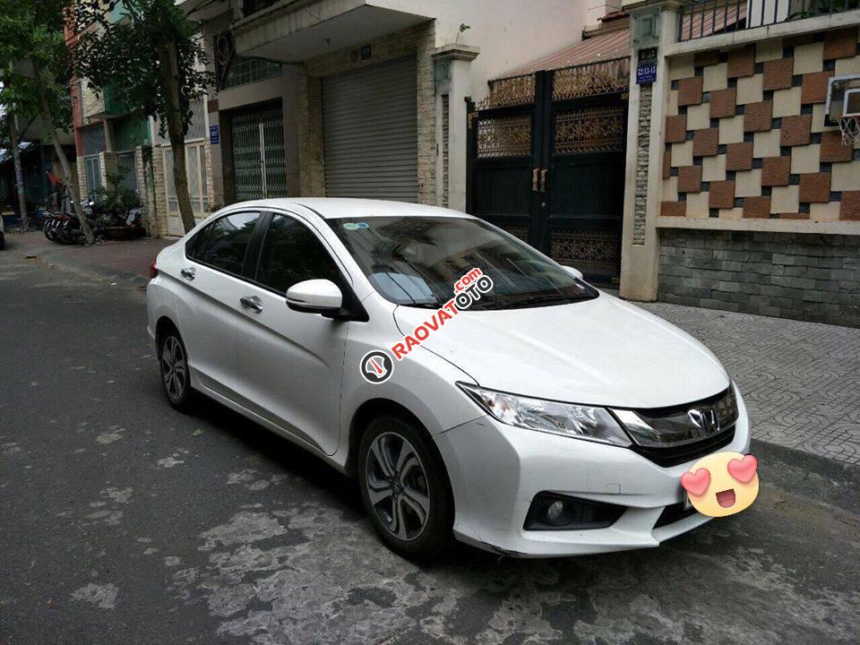 Cần bán Honda City 1.5AT đời 2016, màu trắng-1