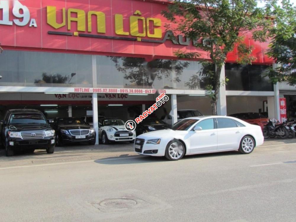 Bán Audi A8 L 4.2 đời 2011, màu trắng, nhập khẩu nguyên chiếc chính chủ-7