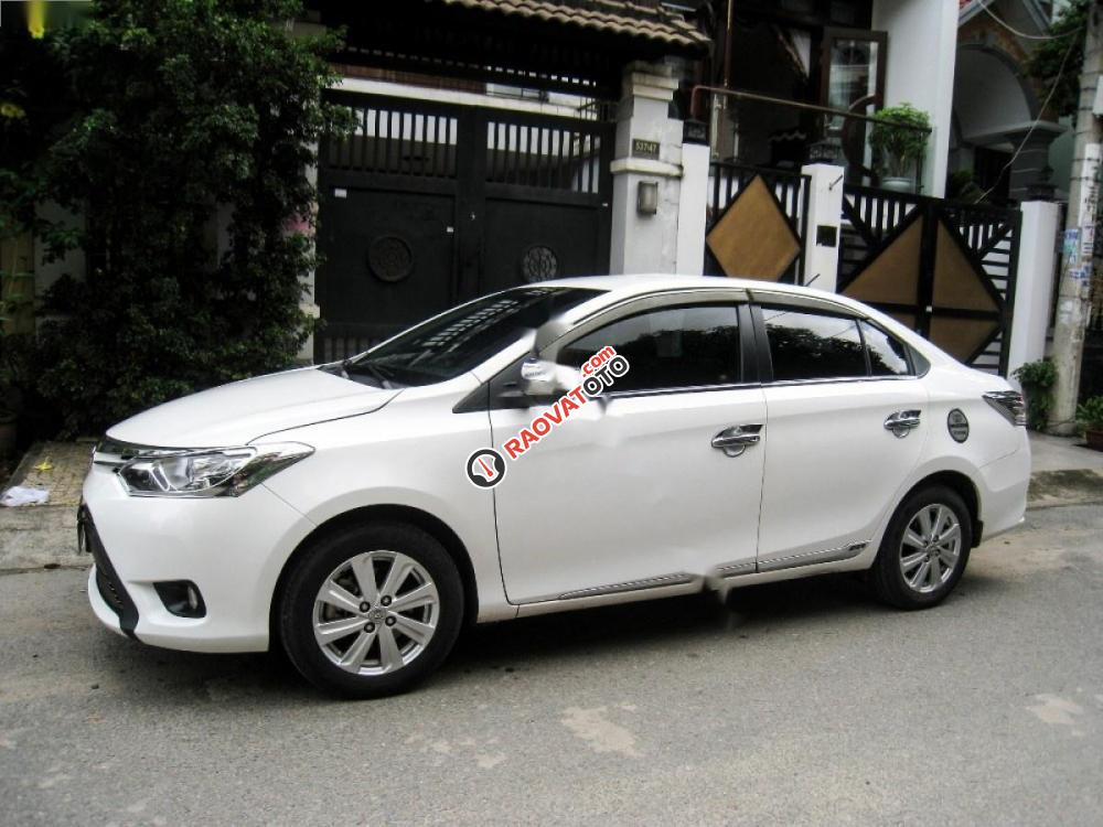 Bán ô tô Toyota Vios 1.5G đời 2016, màu trắng chính chủ, giá chỉ 515 triệu-0