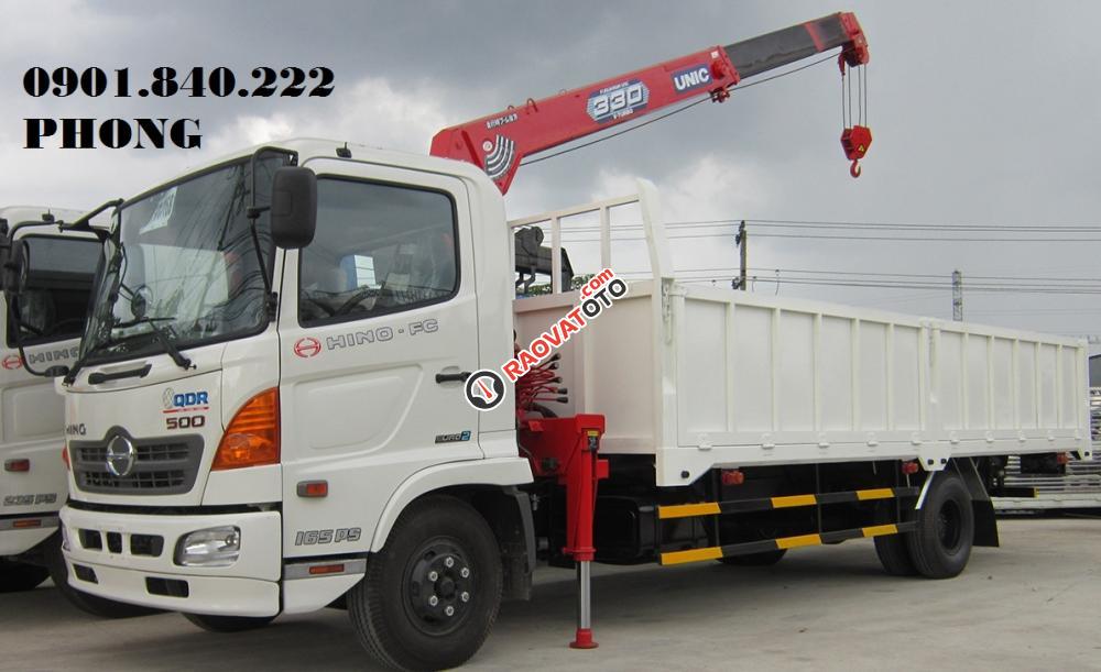 Đại lý xe Hino 6T gắn cẩu 3t, 5t, 6t tại TP HCM, giá rẻ, có hỗ trợ vay cao-3