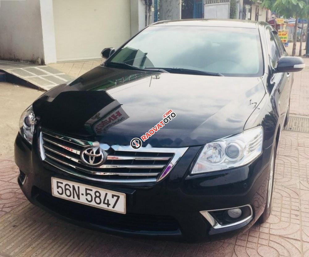 Cần bán xe Toyota Camry 2.4 G đời 2009, màu đen-1