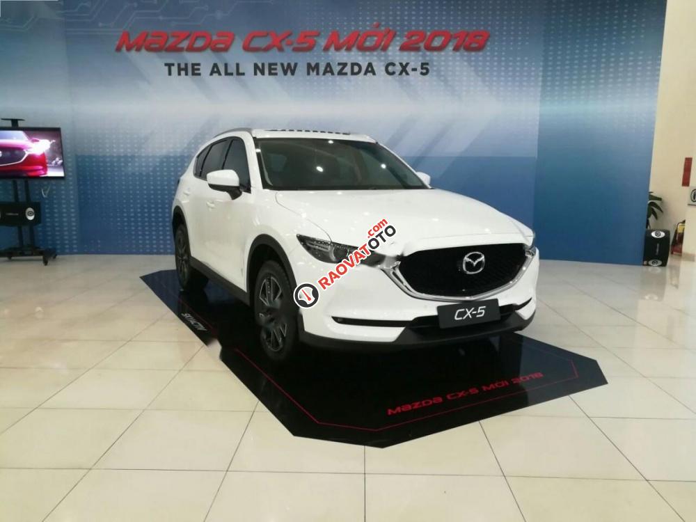 Cần bán Mazda CX 5 2.0 AT đời 2017, màu trắng-0