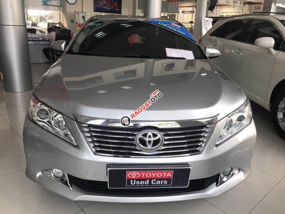 Bán Camry 2.5Q 2013, màu bạc, hỗ trợ vay 75% lãi suất ưu đãi-0