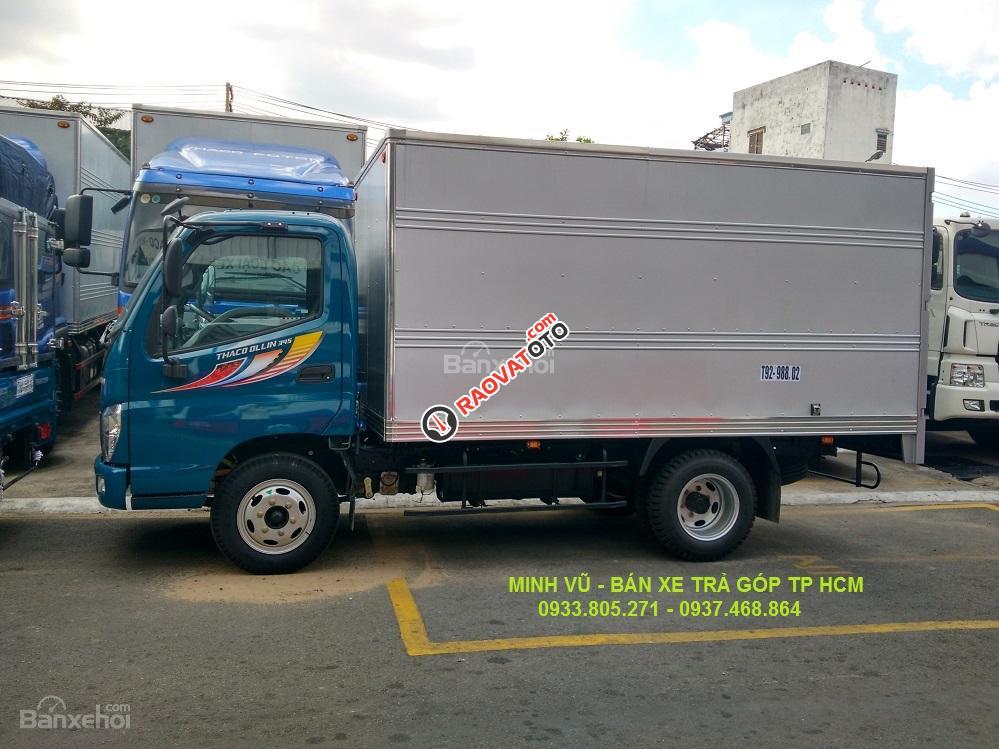 Xe tải 2 tấn 4, đi trong thành phố của Trường Hải. Kia K165S nâng tải, bán trả góp-1