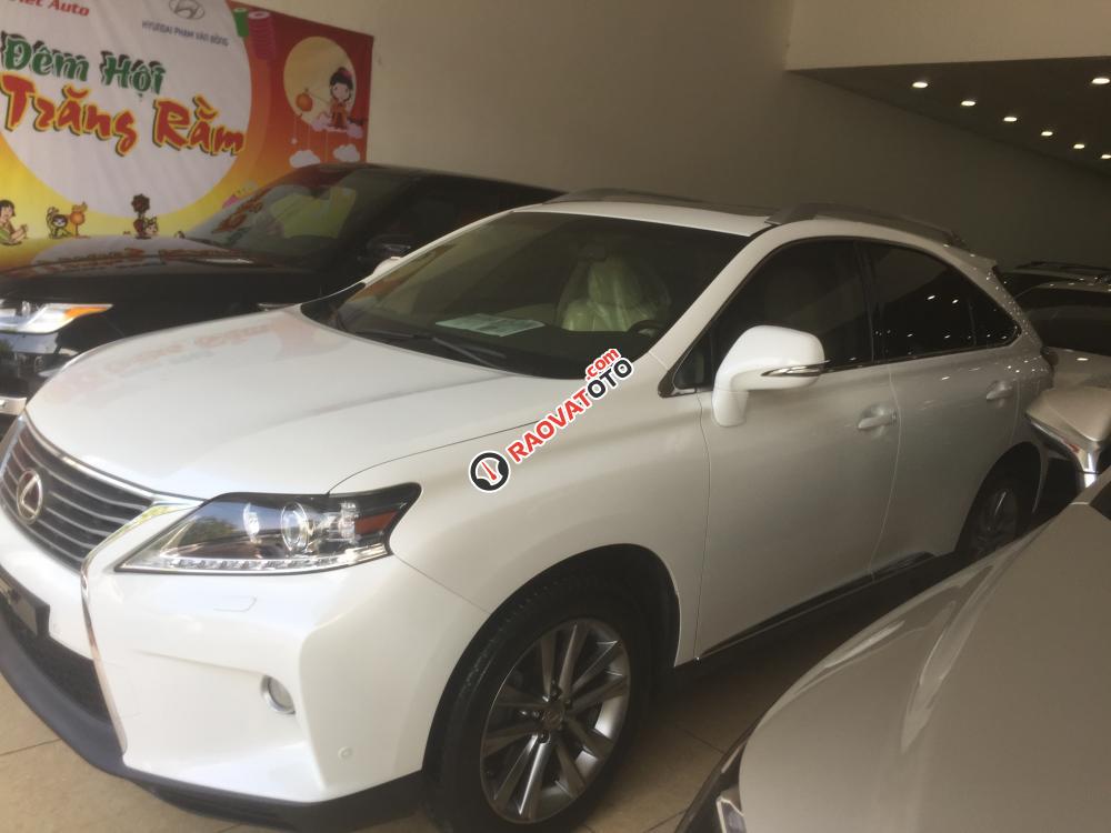 Bán Lexus RX 350 sản xuất 2014, màu trắng, xe nhập tên công ty-2