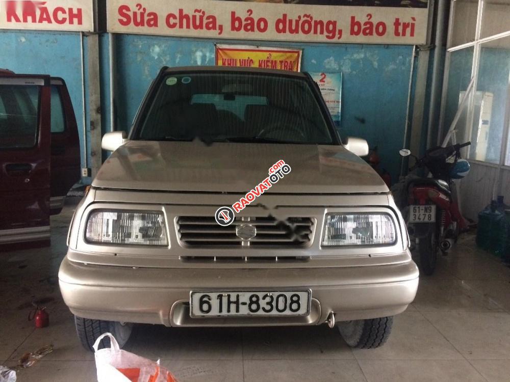 Cần bán lại xe Suzuki Vitara đời 2005, màu bạc, giá tốt-1