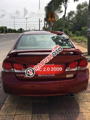 Bán Honda Civic đời 2009, màu đỏ  -1