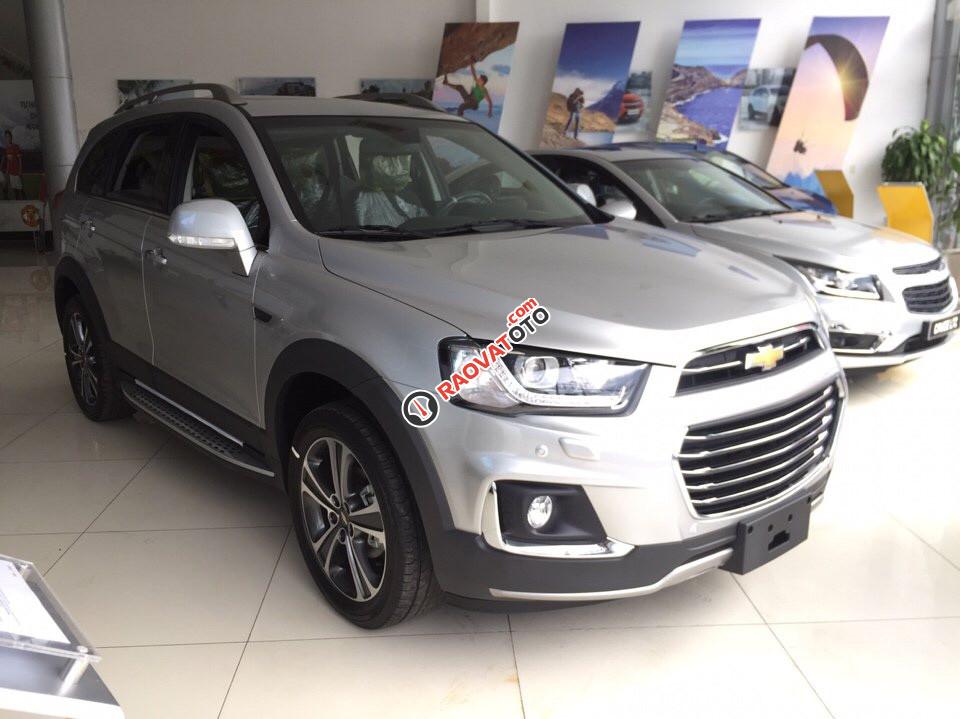 Bán xe Chevrolet Captiva Revv, 7 chỗ, màu bạc, ưu đãi giá tốt, LH: 0945.307.489 Huyền Chevrolet-0