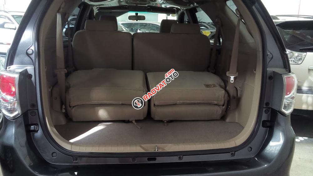 Bán Toyota Fortuner máy dầu đời 2014, màu xám-5