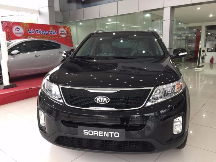 Bán xe Kia Sorento 2017, màu đen, nhập khẩu nguyên chiếc-2