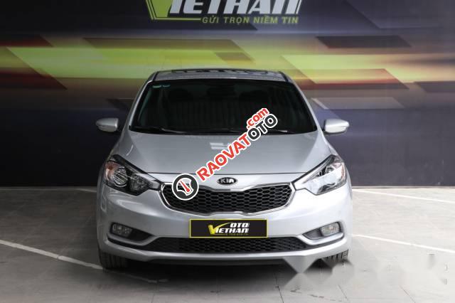 Bán Kia K3 2.0AT đời 2015, màu bạc-4