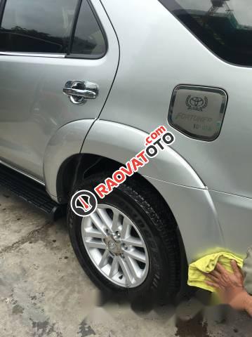 Bán Toyota Fortuner đời 2013, màu bạc -4