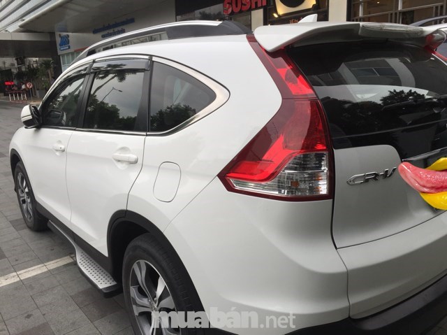 Bán ô tô Honda CR V đời 2014, màu trắng, nhập khẩu chính hãng, xe gia đình, 740tr-0