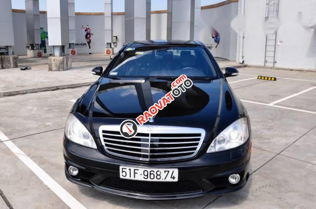 Bán Mercedes S63 năm 2007, màu đen-5