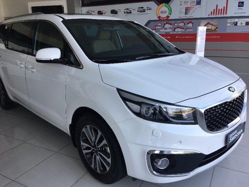 Cần bán Kia Sedona năm 2017, màu trắng, nhập khẩu-1