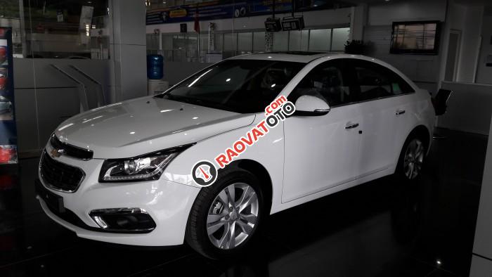 Chevrolet Cruze LTZ ưu đãi 40tr, hỗ trợ vay tối đa, tầm 155tr là lăn bánh, bảo hành 3 năm, LH Nhung 0907.148.849-5