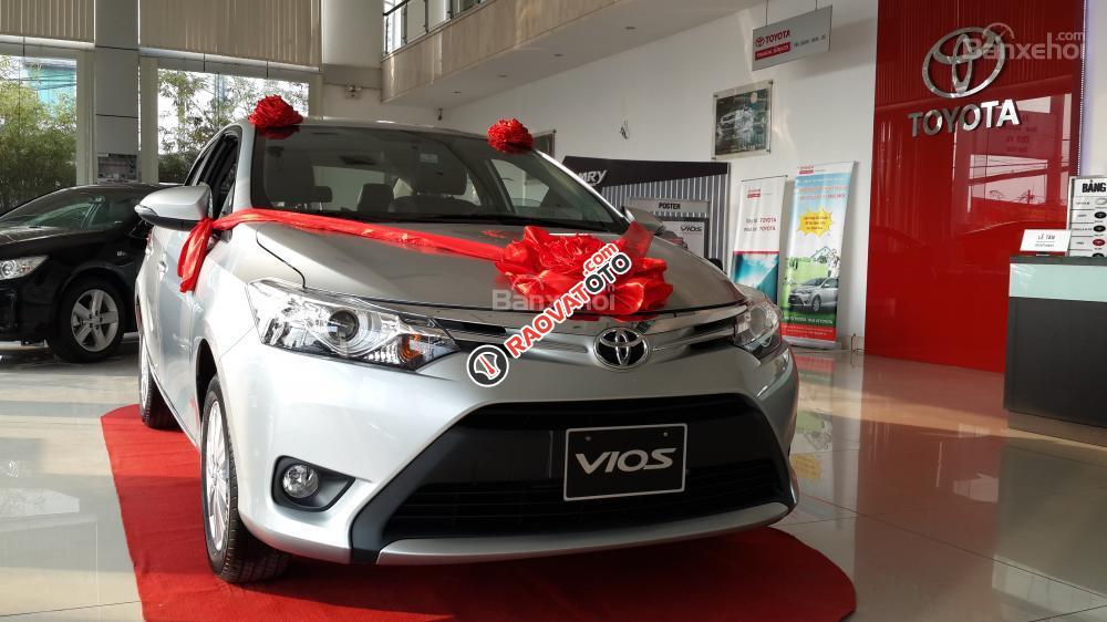 Bán xe Toyota Vios 1.5 E CVT - Ưu đãi cực tốt năm 2018 tại Toyota Bến Thành, giao xe ngay-0