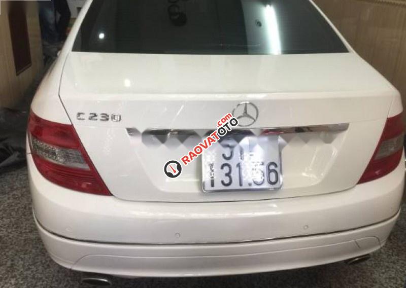 Cần bán lại xe Mercedes C230 Avantgarde sản xuất 2008, màu trắng chính chủ-2