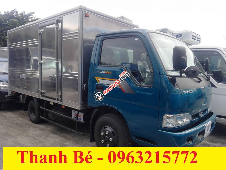 Bán Thaco Kia K165 thùng kín, đời 2017, hỗ trợ trả góp 75%, giao xe nhanh-0